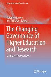 Produktbild: The Changing Governance of Higher Education and Research