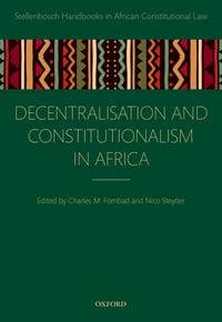Produktbild: Decentralization and Constitutionalism in Africa