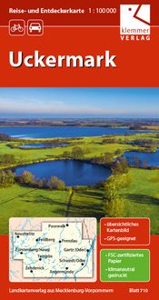 Produktbild: Reise- und Entdeckerkarte Uckermark 1:100.000