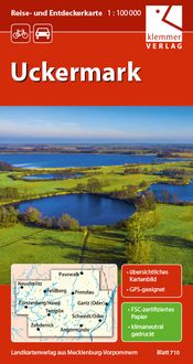 Produktbild: Reise- und Entdeckerkarte Uckermark