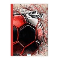 Produktbild: Tr&ouml;tsch Zeugnismappe A4 wattiert Fu&szlig;ball