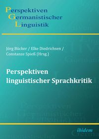 Produktbild: Perspektiven linguistischer Sprachkritik