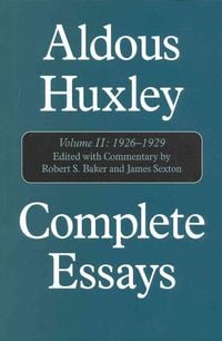 Produktbild: Aldous Huxley Complete Essays