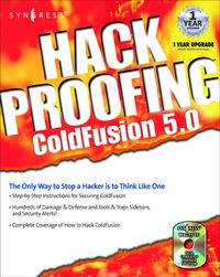 Produktbild: Hack Proofing ColdFusion