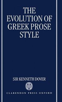 Produktbild: The Evolution of Greek Prose Style