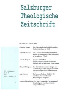 Produktbild: Salzburger Theologische Zeitschrift