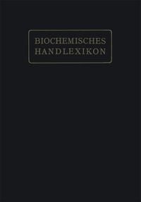 Produktbild: Biochemisches Handlexikon