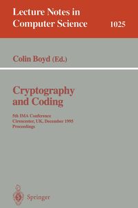 Produktbild: Cryptography and Coding