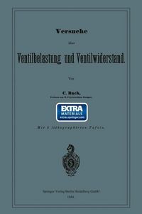 Produktbild: Versuche &uuml;ber Ventilbelastung und Ventilwiderstand