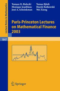 Produktbild: Paris-Princeton Lectures on Mathematical Finance 2003