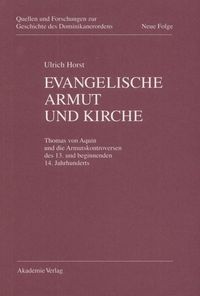 Produktbild: Evangelische Armut und Kirche