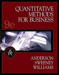 Produktbild: Quantitative Methods for Business, w. CD-ROM