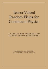 Produktbild: Tensor-Valued Random Fields for Continuum Physics
