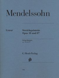 Produktbild: Felix Mendelssohn Bartholdy - Streichquintette op. 18 und 87