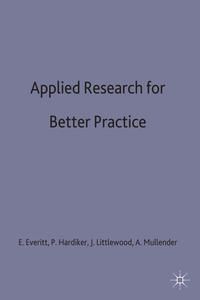 Produktbild: Applied Research for Better Practice