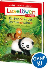 Produktbild: Lesel&ouml;wen 1. Klasse - Ein Panda in der Dschungelschule