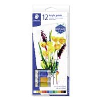 Produktbild: STAEDTLER Acrylfarbe Kartonetui mit 12 x 12ml Acrylfarben 8500 C12