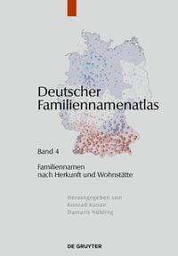 Produktbild: Familiennamen nach Herkunft und Wohnst&auml;tte