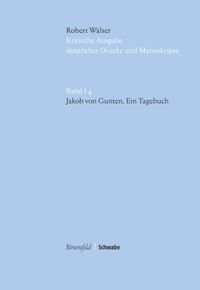 Produktbild: Jakob von Gunten
