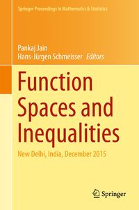 Produktbild: Function Spaces and Inequalities