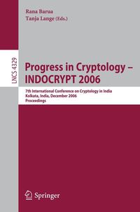 Bild vom Artikel Progress in Cryptology - INDOCRYPT 2006 vom Autor 