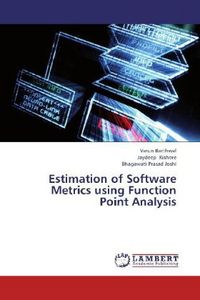 Produktbild: Barthwal, V: Estimation of Software Metrics using Function P
