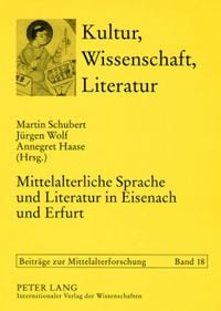 Produktbild: Mittelalterliche Sprache und Literatur in Eisenach und Erfurt