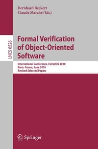 Produktbild: Formal Verification of Object-Oriented Software