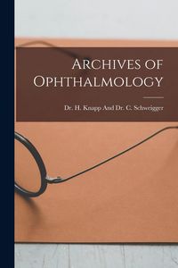Produktbild: Archives of Ophthalmology