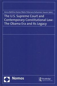 Produktbild: The U.S. Supreme Court and Contemporary Constitutional Law