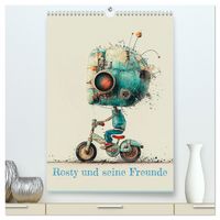 Produktbild: Rosty und seine Freunde (hochwertiger Premium Wandkalender 2026 DIN A2 hoch), Kunstdruck in Hochglanz