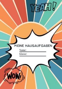 Produktbild: Mein Hausaufgabenheft mit Stundenplan, Tipps &amp; Fun Facts