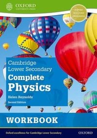 Bild vom Artikel Cambridge Lower Secondary Complete Physics: Workbook (Second Edition) vom Autor Helen Reynolds