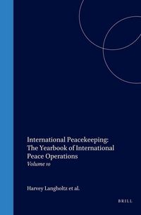 Produktbild: International Peacekeeping: The Yearbook of International Peace Operations