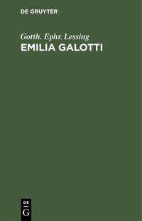 Produktbild: Emilia Galotti