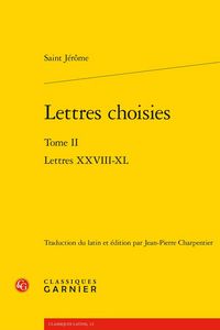 Produktbild: Lettres Choisies Tome 2 : Lettres Xxviii-Xl
