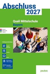 Produktbild: Quali 9 Mittelschule Bayern | pauker Aufgabenband 2027