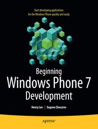 Produktbild: Beginning Windows Phone 7 Development