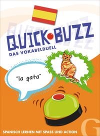 Produktbild QUICK BUZZ – Das Vokabelduell – Spanisch