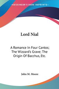 Produktbild: Moore, J: Lord Nial