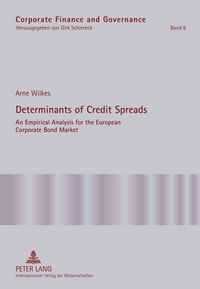 Produktbild: Determinants of Credit Spreads