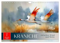 Produktbild: Kraniche zwischen Wind und Weite (Wandkalender 2027 DIN A4 quer), CALVENDO Monatskalender