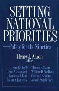 Produktbild: Setting National Priorities