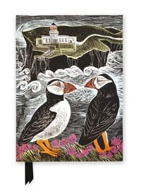 Produktbild: Premium Notizbuch DIN A5: Angela Harding, Fair Isle Papageientaucher