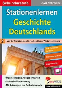 Produktbild: Stationenlernen Geschichte Deutschlands