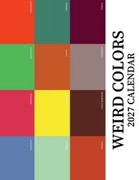 Produktbild: Weird Colors 2027 Calendar