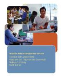 Produktbild: Calculus with Applications Pearson New International Edition, plus MyMathLab without eText