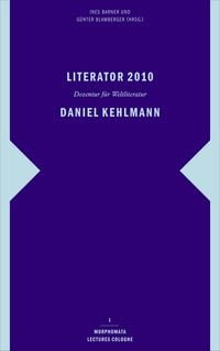 Produktbild: Literator 2010: Daniel Kehlmann