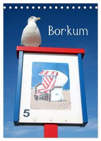 Produktbild: Borkum (Tischkalender 2027 DIN A5 hoch), CALVENDO Monatskalender