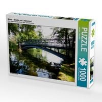 Produktbild: CALVENDO Puzzle Mirow - Br&uuml;cke zur Liebesinsel | 1000 Teile Lege-Gr&ouml;&szlig;e 64x48cm Foto-Puzzle f&uuml;r gl&uuml;ckliche Stunden